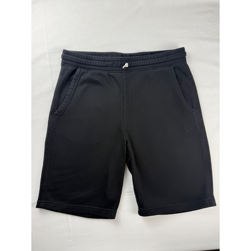 Old Navy Boys Black Fleece Active Shorts XL 14-16 Plus Stretch Sweat Shorts